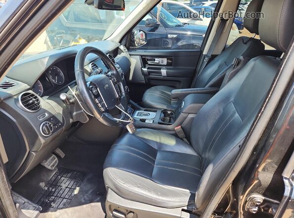 SALAG2V62GA801650 2016 LAND ROVER LR4 Black Вид панелі приладів