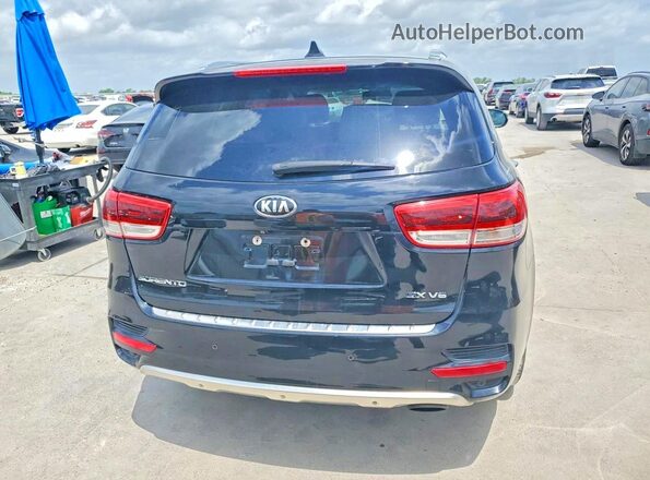 5XYPK4A59HG220477 2017 KIA SORENTO Black 
