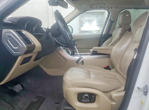 SALWR2PF9GA595319 2016 LAND ROVER RANGE ROVER Белый Вид панели приборов