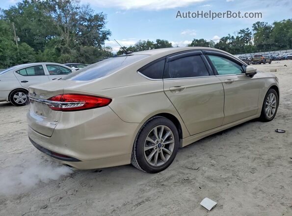 3FA6P0HD8HR290373 2017 FORD FUSION Gold 