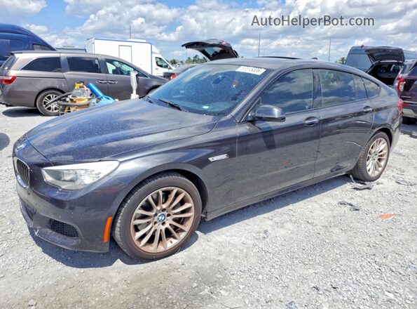 WBA5M2C32HG499346 2017 BMW 5 SERIES Black Tył lewy