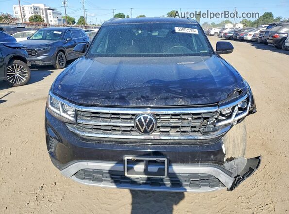 1V2WE2CA4PC212547 2023 VOLKSWAGEN ATLAS Black Вид ззаду