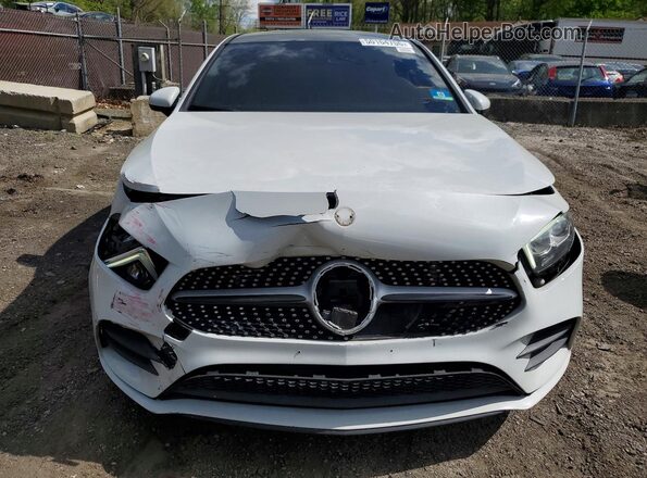 W1K3G4FB6MJ299458 2021 MERCEDES-BENZ A White Widok z tyłu