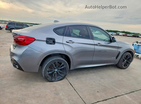 5UXKU0C59K0S97436 2019 BMW X6 Gray Передня права чверть