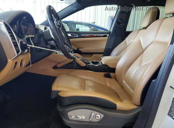 WP1AA2A22JKA07176 2018 PORSCHE CAYENNE White Vista del salpicadero