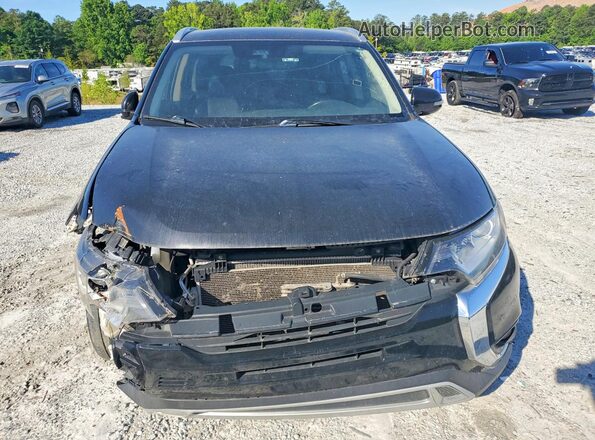JA4AZ3A38LZ020494 2020 MITSUBISHI OUTLANDER Black Rear view