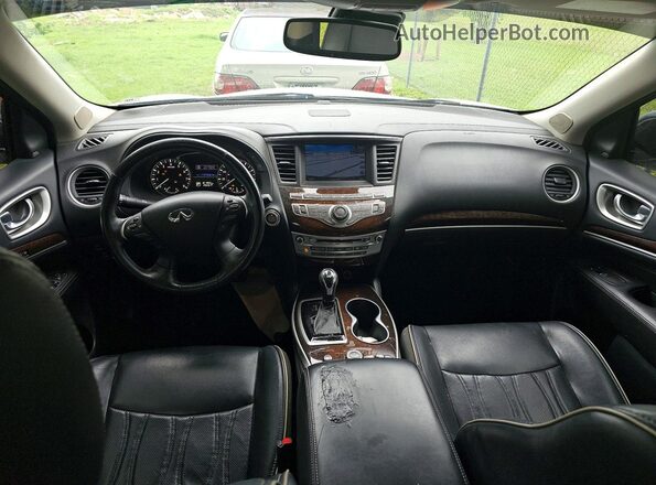 5N1DL0MMXJC513340 2018 INFINITI QX60 Silver Հետևի նստատեղերի տեսք