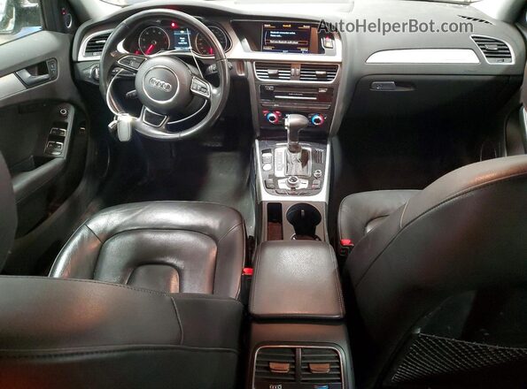 WAUFFAFL3GN001279 2016 AUDI A4 Black Սարքավորումների վահանակի տեսք