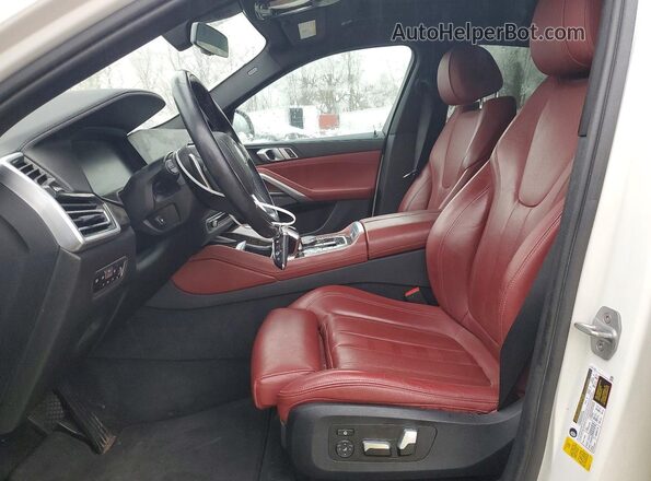 5UXCY4C00L9D49475 2020 BMW X6 White 