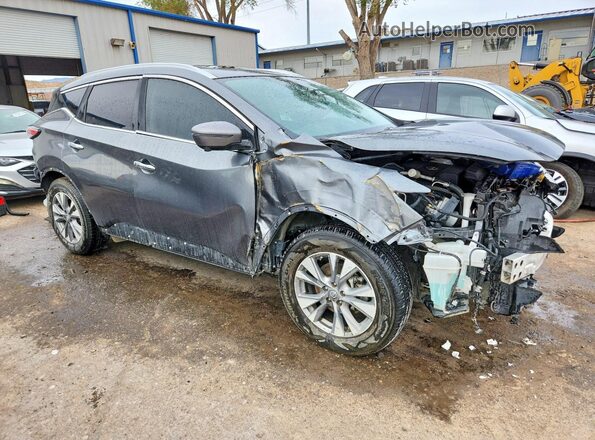 5N1AZ2MH7JN176470 2018 NISSAN MURANO Серебряный Передняя правая четверть