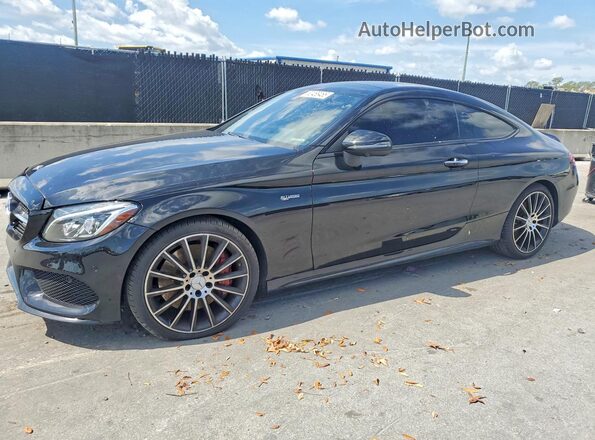 WDDWJ6EB8HF523463 2017 MERCEDES-BENZ C Black 