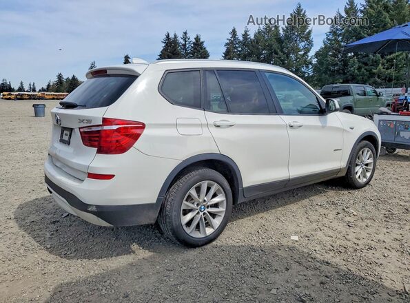 5UXWZ7C57H0T44077 2017 BMW X3 White 