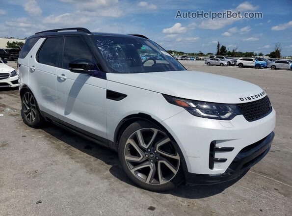 SALRHBBVXHA037088 2017 LAND ROVER DISCOVERY Белый Вид спереди