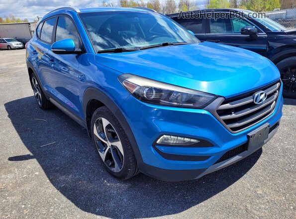 KM8J3CA2XGU213534 2016 HYUNDAI TUCSON Blue 