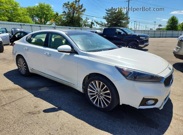 KNALC4J10H5045938 2017 KIA CADENZA White Vista frontal