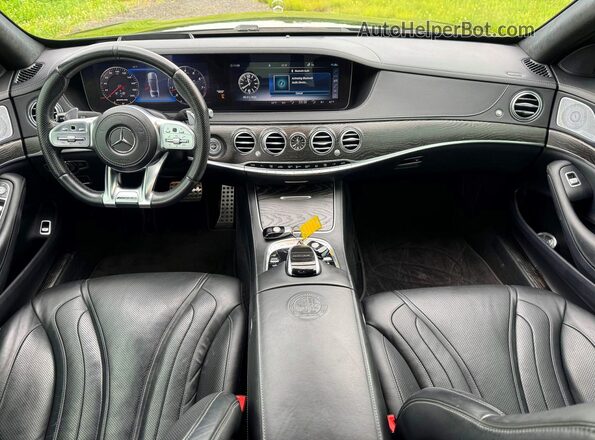 WDDUG8JB8KA453250 2019 MERCEDES-BENZ S Black Vista del salpicadero