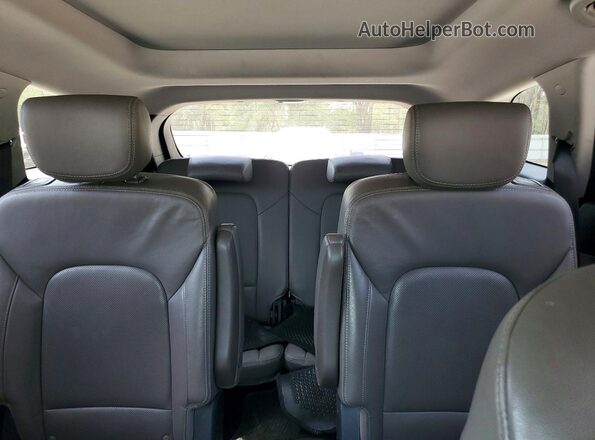 KM8SRDHF1GU157016 2016 HYUNDAI SANTA FE Silver Vista interior trasera