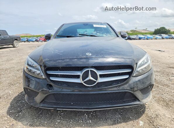 W1KWF8DB7MR646792 2021 MERCEDES-BENZ C Black უკანა ხედი