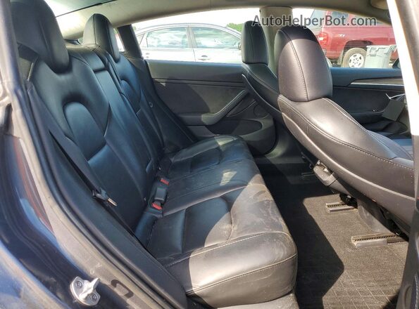 5YJ3E1EA9PF616572 2023 TESLA MODEL Синий Вид задней части салона