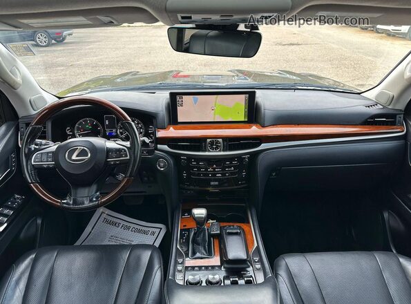 JTJHY7AX1J4261662 2018 LEXUS LX Черный 