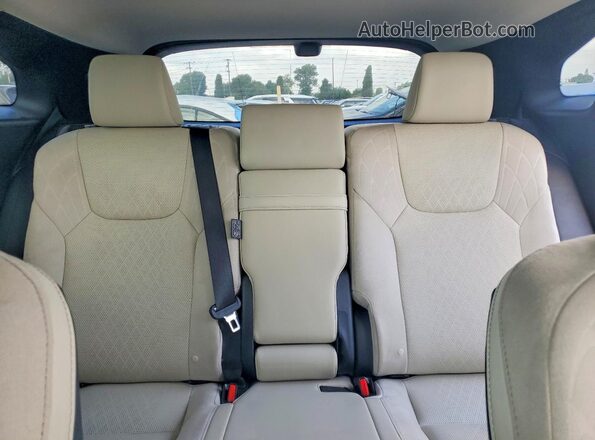 2T2BBMCA6PC011496 2023 LEXUS RX Белый Вид задней части салона