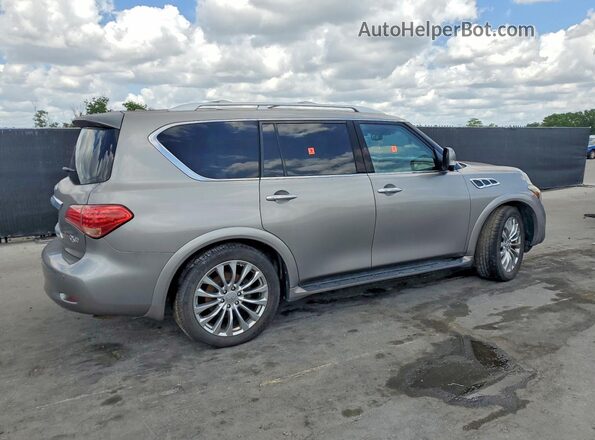 JN8AZ2NE2H9154554 2017 INFINITI QX80 Gray 