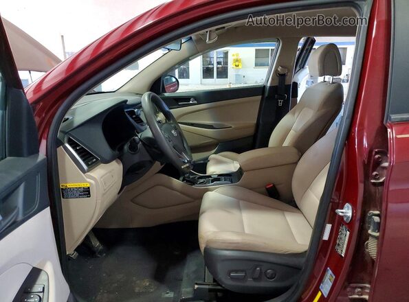 KM8J3CA49HU504495 2017 HYUNDAI TUCSON Red 