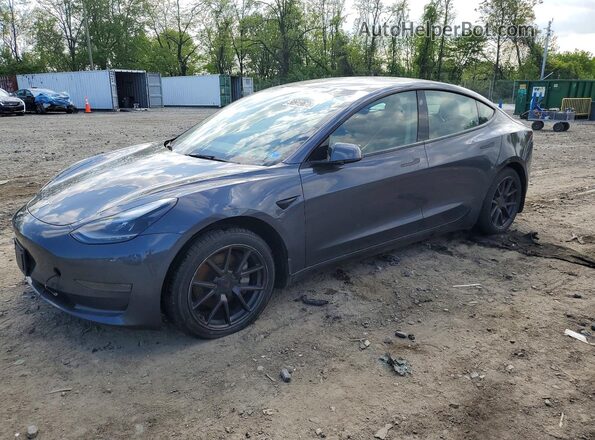 5YJ3E1EA9PF616572 2023 TESLA MODEL Синий Задняя левая четверть