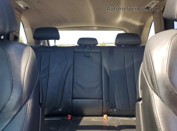 5UXKT0C5XG0S75326 2016 BMW X5 Black Rear interior view