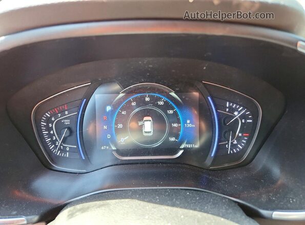 5NMS5CAA9KH083062 2019 HYUNDAI SANTA FE Blue 