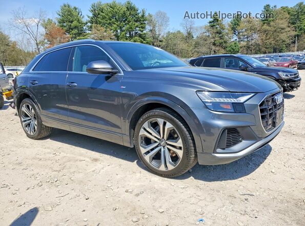 WA1FVAF12LD009176 2020 AUDI Q8 Gray Front view