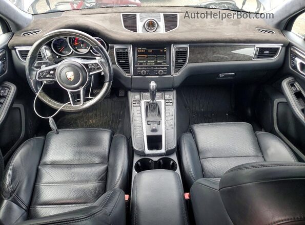 WP1AF2A59GLB93474 2016 PORSCHE MACAN Черный Вид щитка приборов