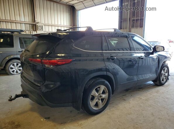 5TDBZRBH1NS587805 2022 TOYOTA HIGHLANDER Black 