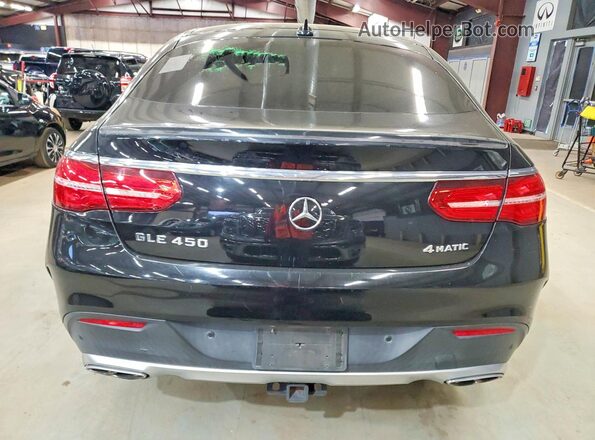 4JGED6EB6GA012337 2016 MERCEDES-BENZ GLE Black წინა სალონის ხედი