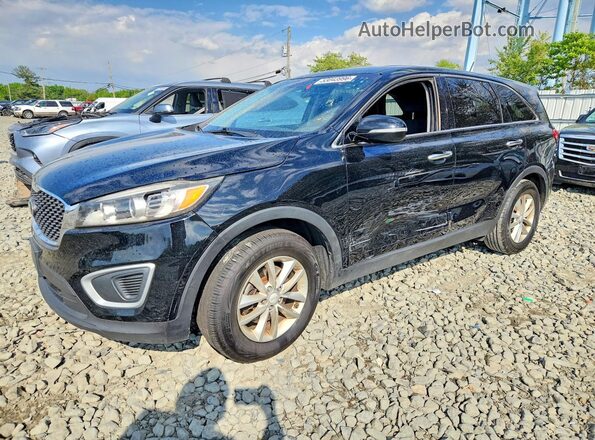 5XYPG4A38JG429361 2018 KIA SORENTO Black 