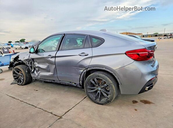 5UXKU0C59K0S97436 2019 BMW X6 Gray Задня права чверть