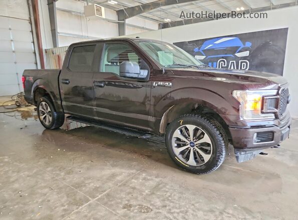 1FTEW1EP5KKC97788 2019 FORD F150 Burgundy 