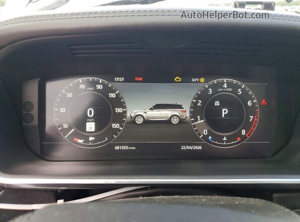 SALWV2SV1JA401609 2018 LAND ROVER RANGE Silver 