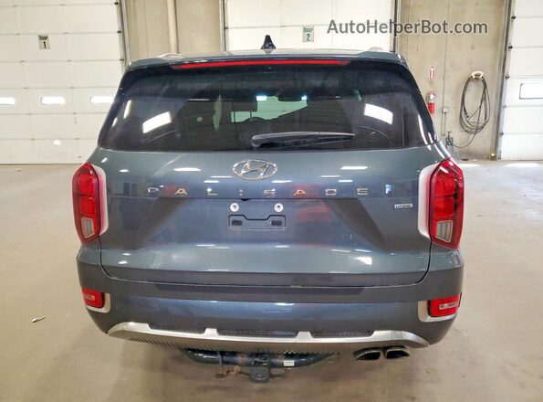 KM8R7DHE5NU427017 2022 HYUNDAI PALISADE Silver Սալոնի դիմացի տեսք
