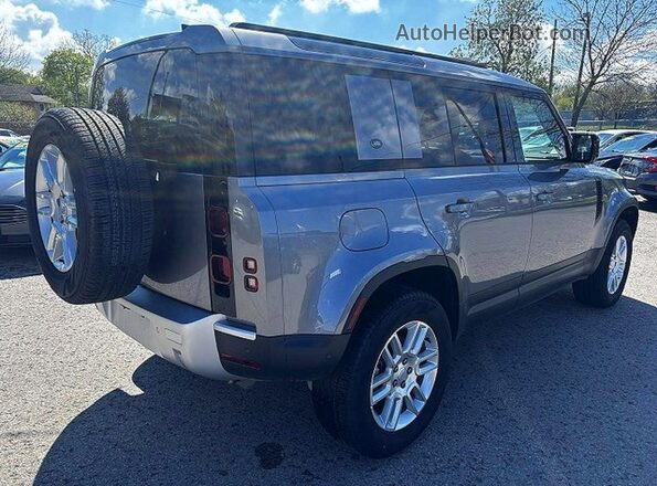 SALEJ7EX0R2286346 2024 LAND ROVER DEFENDER Silver Widok z przodu