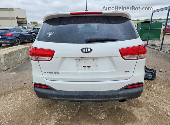 5XYPG4A35HG290347 2017 KIA SORENTO White 