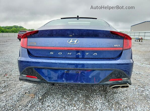 5NPEJ4J28NH133349 2022 HYUNDAI SONATA Blue 