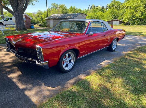 237677B123751 1967 PONTIAC LEMANS Красный 