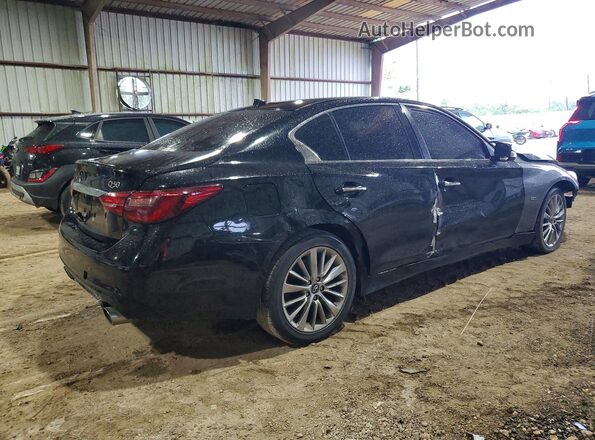 JN1EV7AR5LM254252 2020 INFINITI Q50 Black Przód prawy