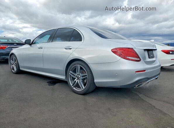 WDDZF4JB7JA431563 2018 MERCEDES-BENZ E Silver 