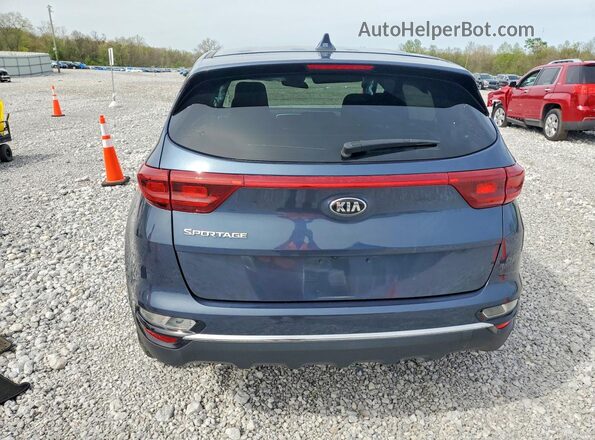 KNDPMCAC4M7913435 2021 KIA SPORTAGE Blue Widok wnętrza z przodu