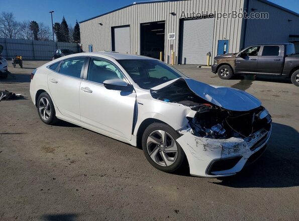 19XZE4F16KE020991 2019 HONDA INSIGHT White Вид спереду