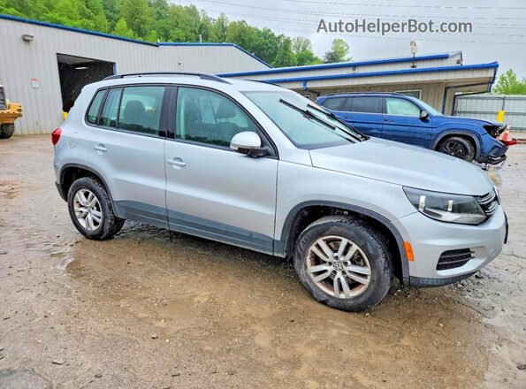 WVGBV7AX3HK013626 2017 VOLKSWAGEN TIGUAN Silver 