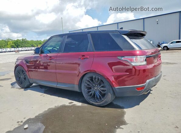 SALWR2PF5GA653586 2016 LAND ROVER RANGE ROVER Red Rear right