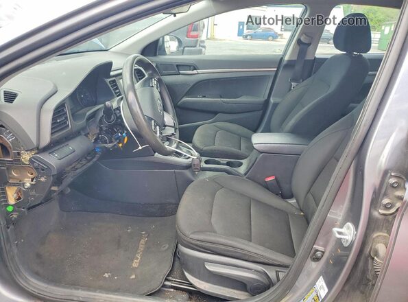 5NPD74LF9KH466987 2019 HYUNDAI ELANTRA Gray 